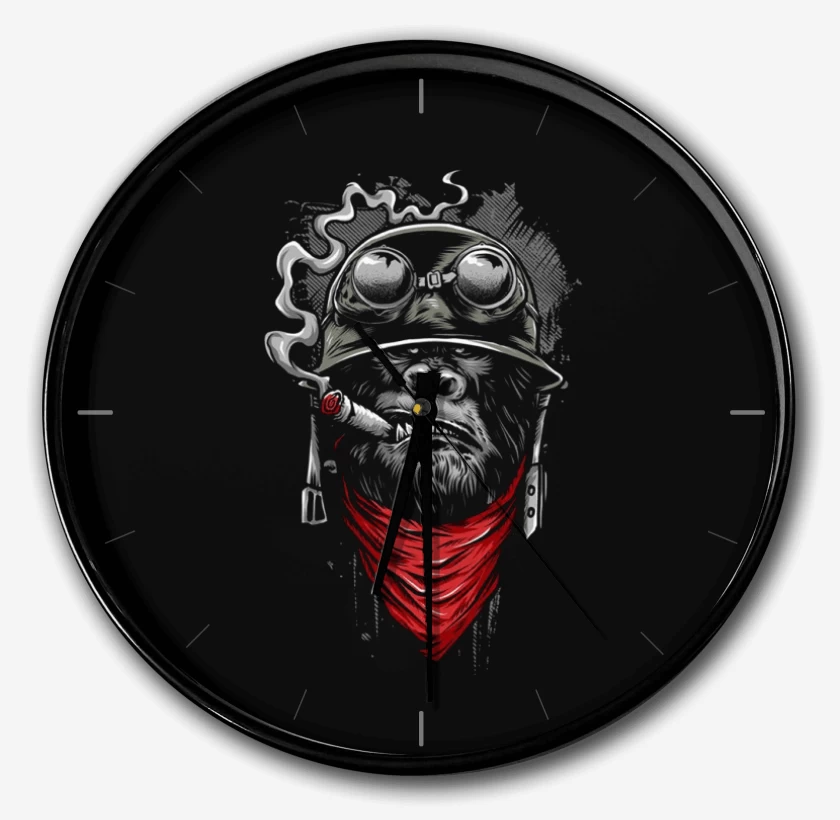 Reloj Negro de Le gorila