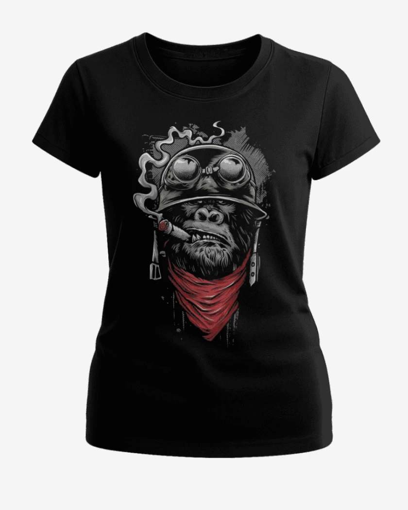 Polera de Mujer Negro de Le gorila