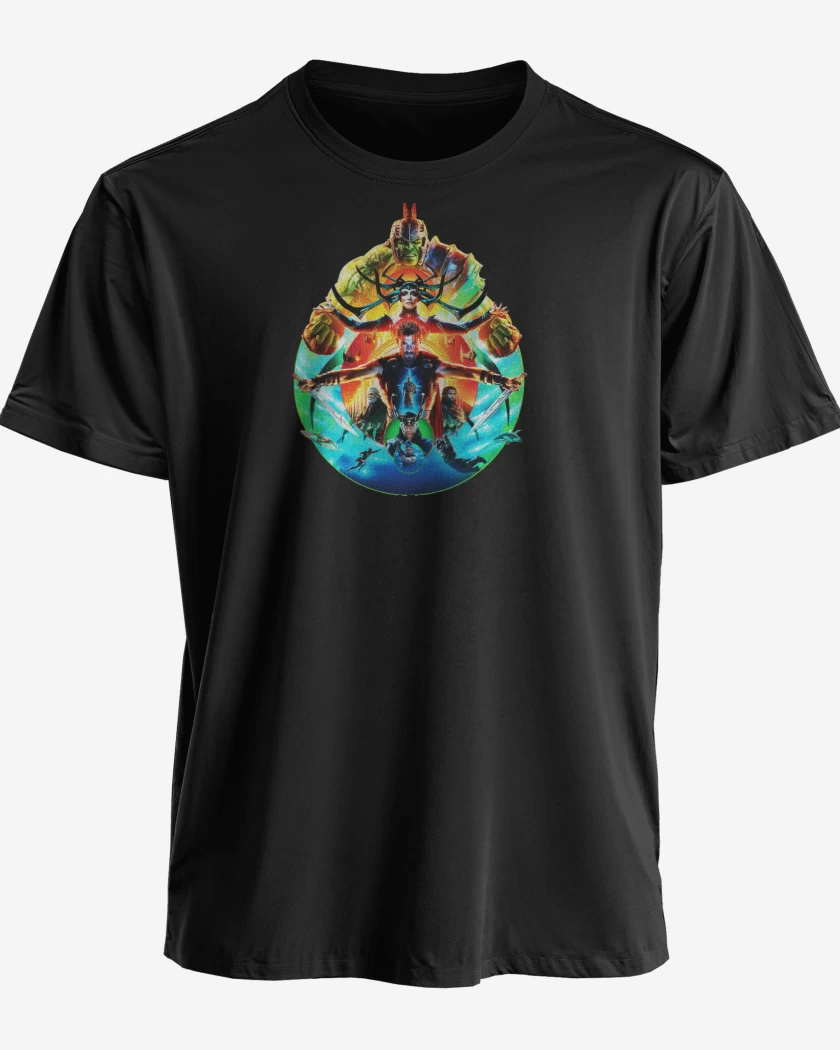 Polera premium Negro de Thor ragnarok 2