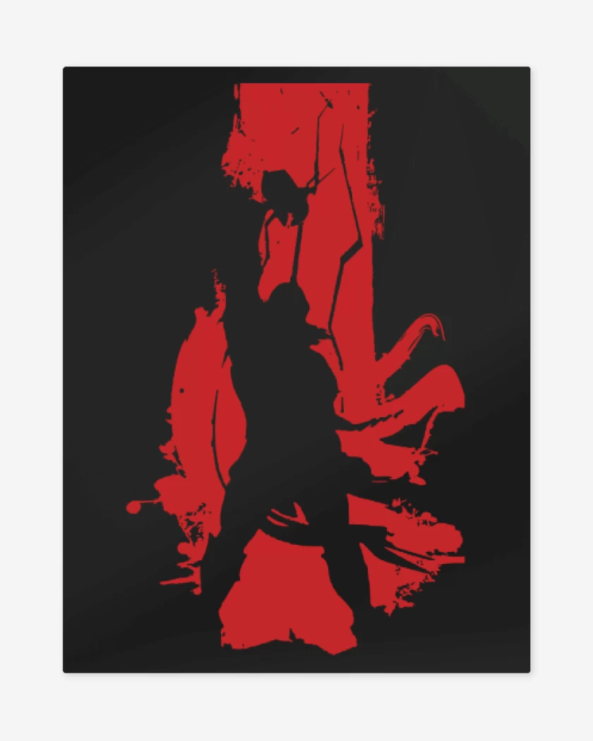 Print metalico Negro de Thor 2 