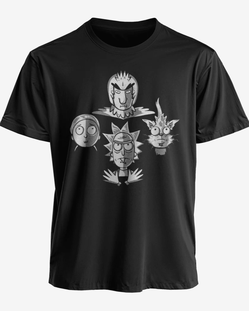 Polera premium Negro de Rick and Rhapsody