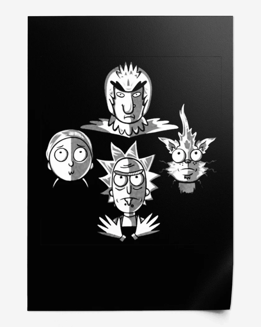 Print Rick and Rhapsody