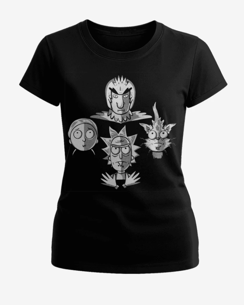 Polera de Mujer Negro de Rick and Rhapsody