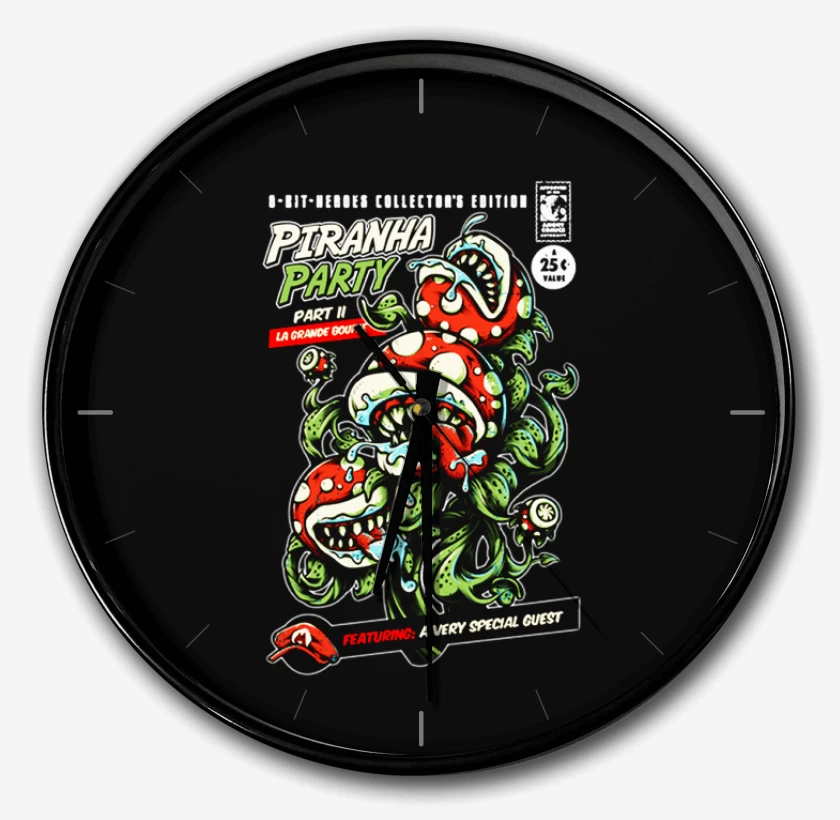 Reloj Piranha Party