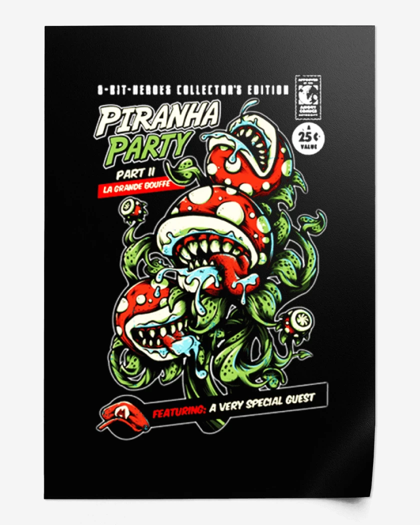 Print Piranha Party
