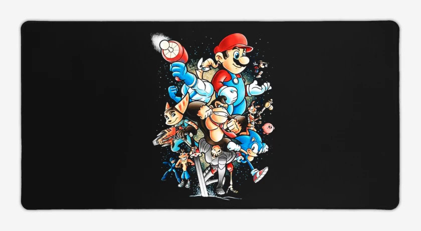 Mouse pad Gamer Juegos infancia