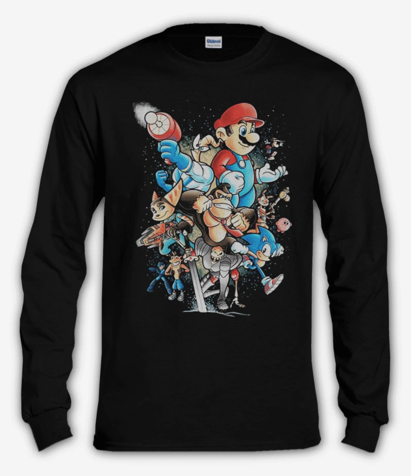 Polera manga larga Juegos infancia