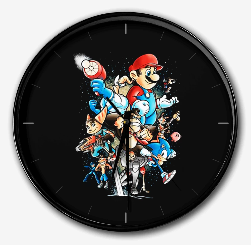 Reloj Negro de Juegos infancia