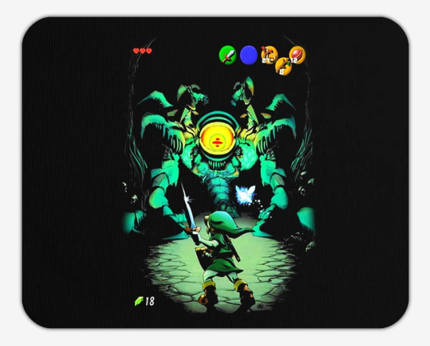 Mousepad Zelda arañita