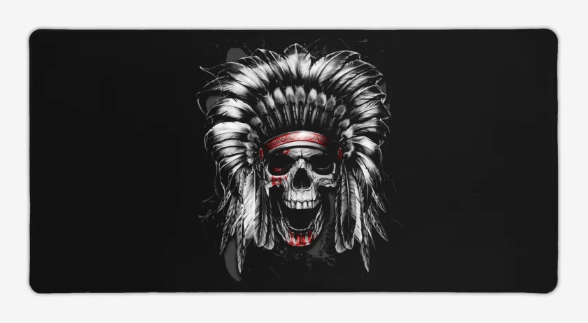 Mouse pad Gamer Negro de Calavein