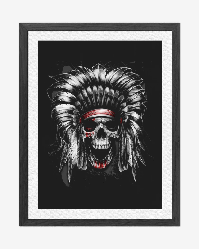 Cuadro decorativo Negro de Calavein