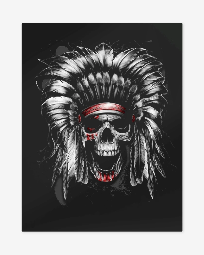 Print metalico Negro de Calavein