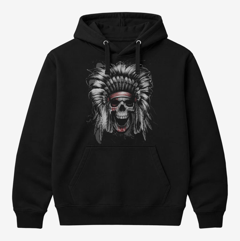 Polerón Canguro Negro de Calavein