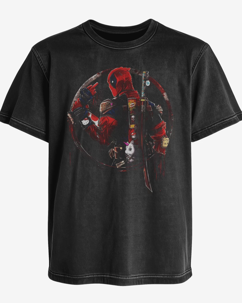 Polera desgastada Pozo de la muerte lindis