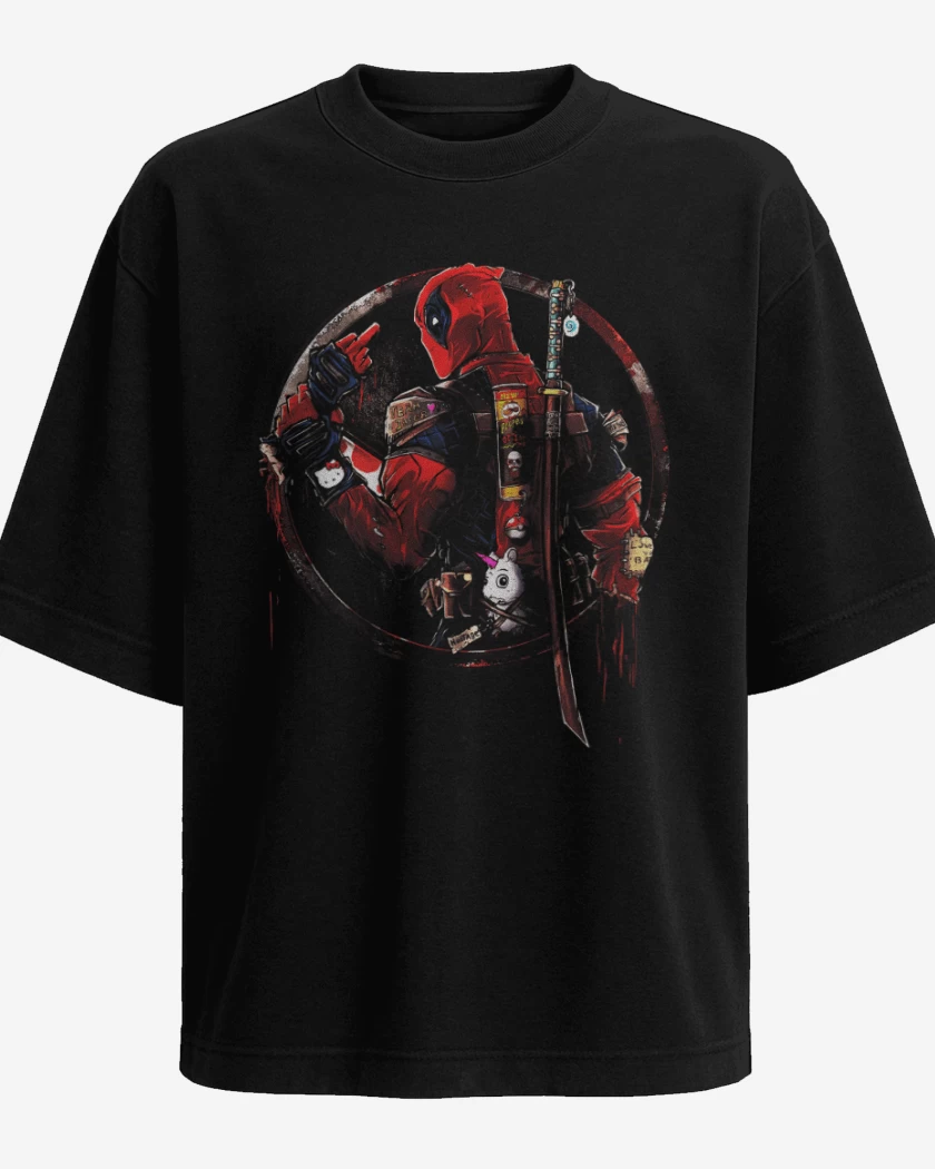 Polera Oversize Pozo de la muerte lindis