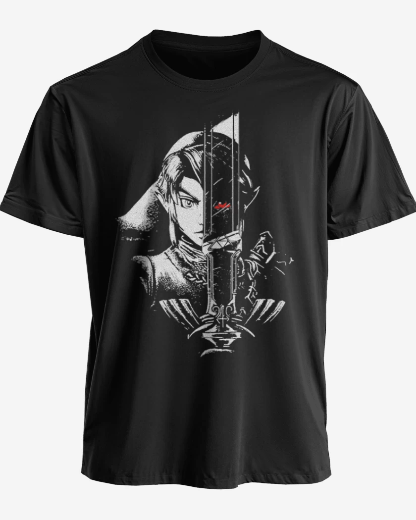Polera premium Negro de Link trite