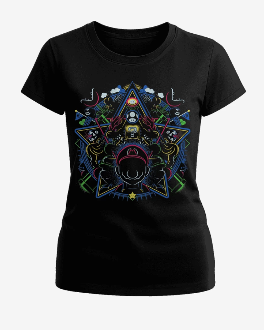 Polera de Mujer Mundo Super bigote
