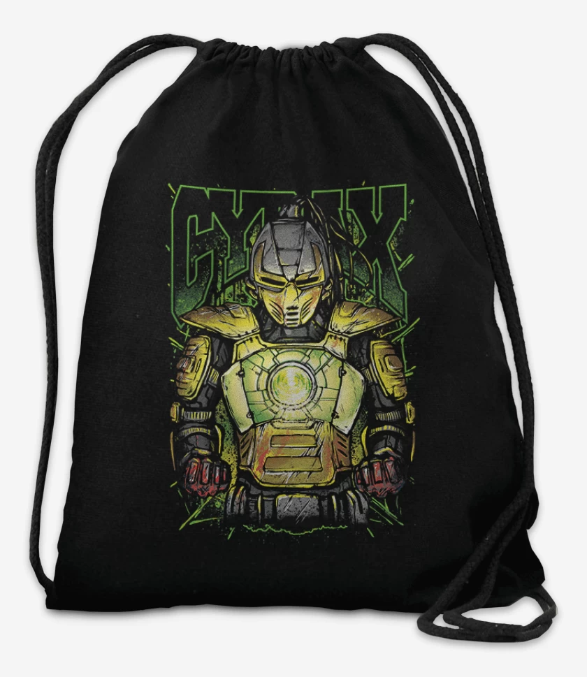 Mochila Negro de Cyrax