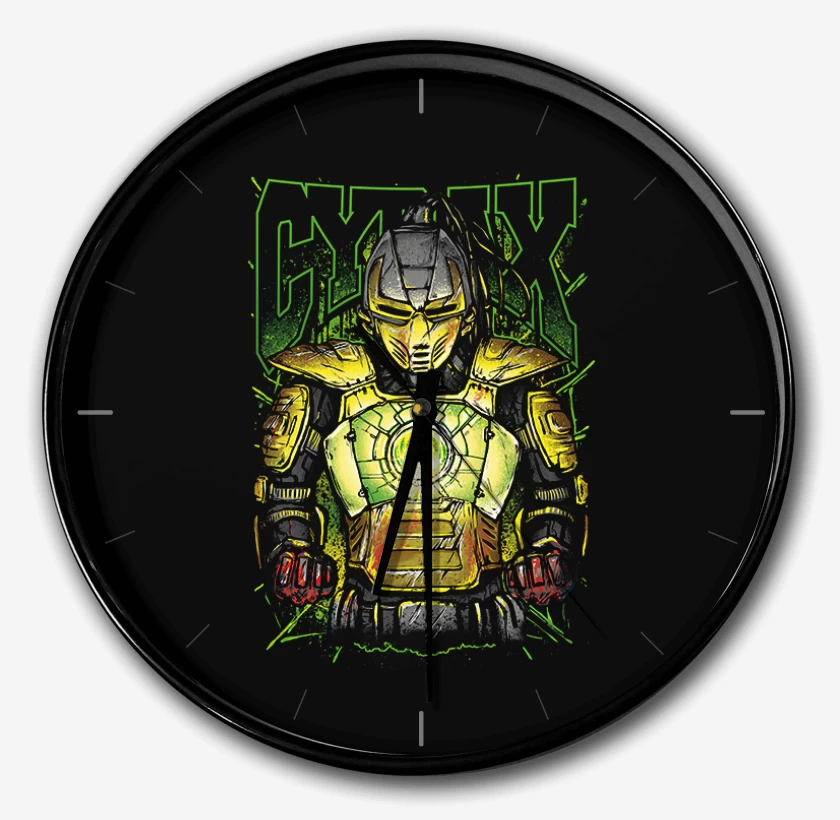 Reloj Negro de Cyrax