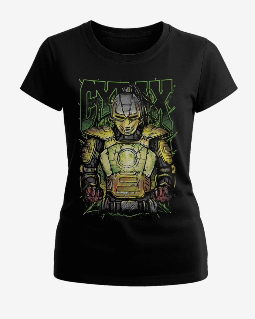 Polera de Mujer Negro de Cyrax