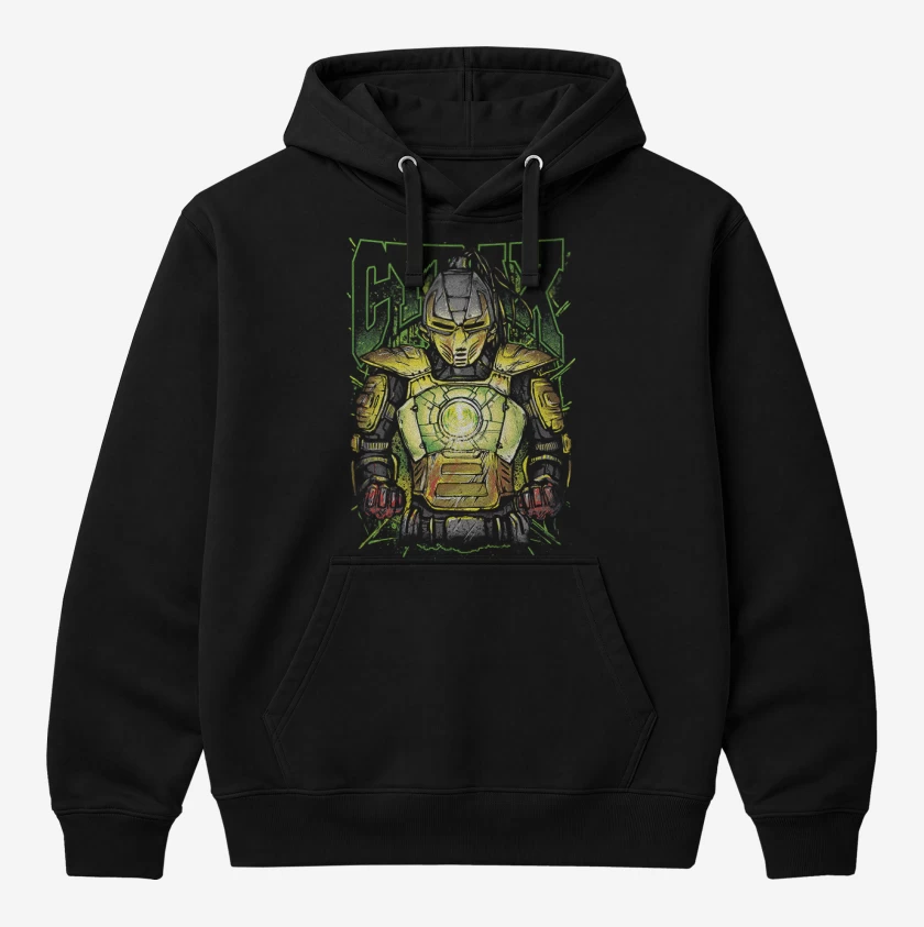 Polerón Canguro Negro de Cyrax