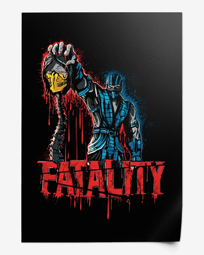 Print Negro de Fatality