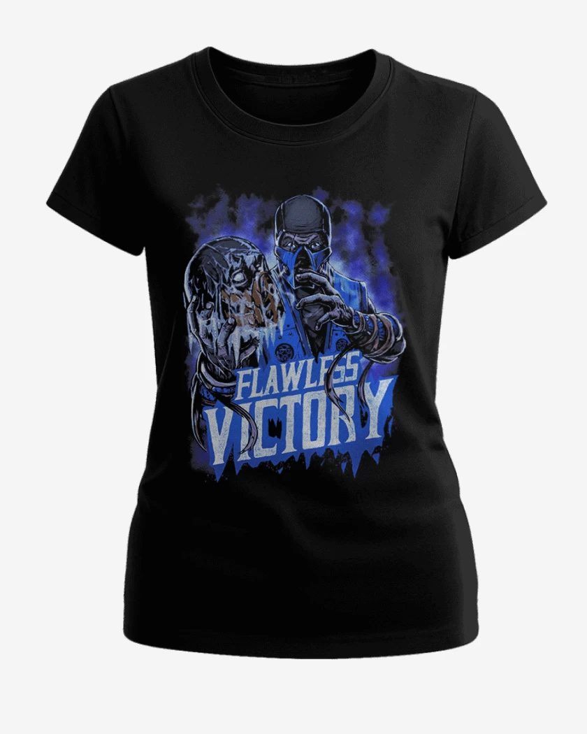 Polera de Mujer Negro de Flawless Victory
