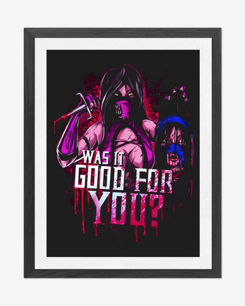 Cuadro decorativo Negro de Was it good for you
