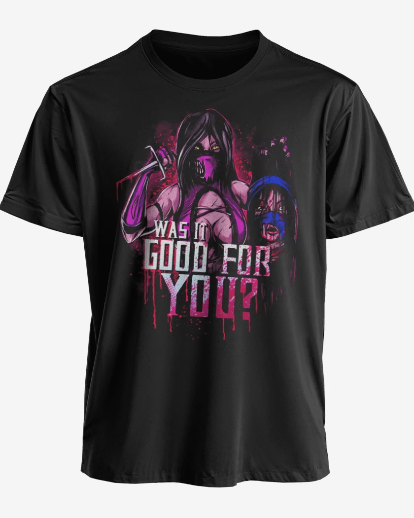 Polera premium Negro de Was it good for you