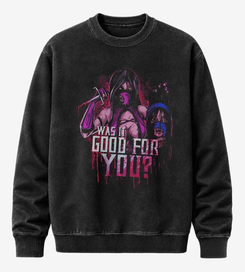 Poleron Polo Acid Wash Negro de Was it good for you
