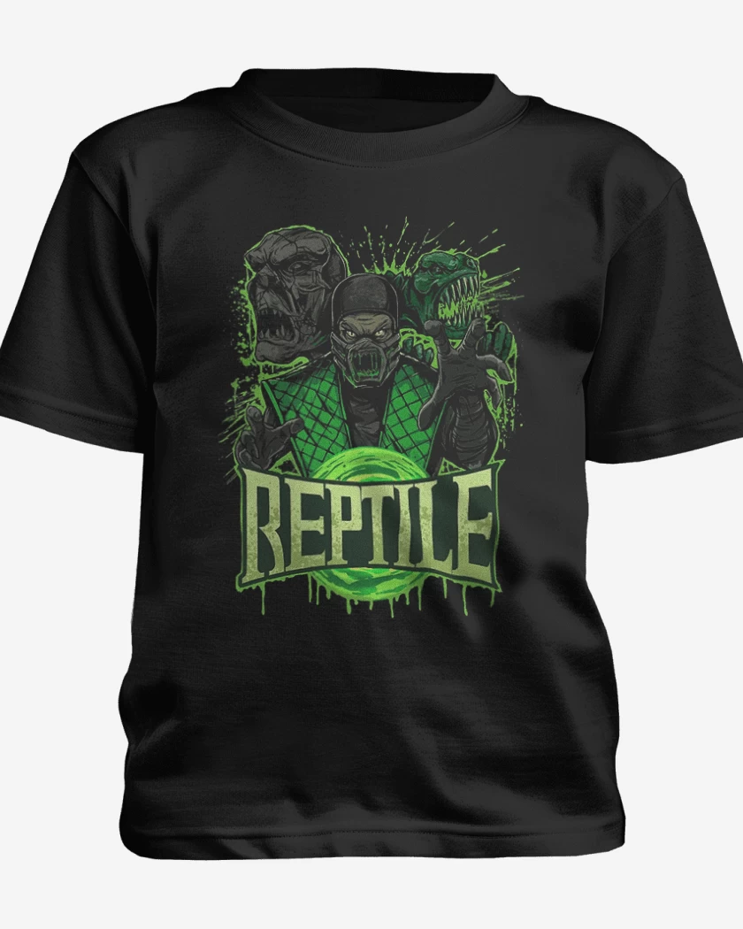 Polera de niño Negro de El reptil