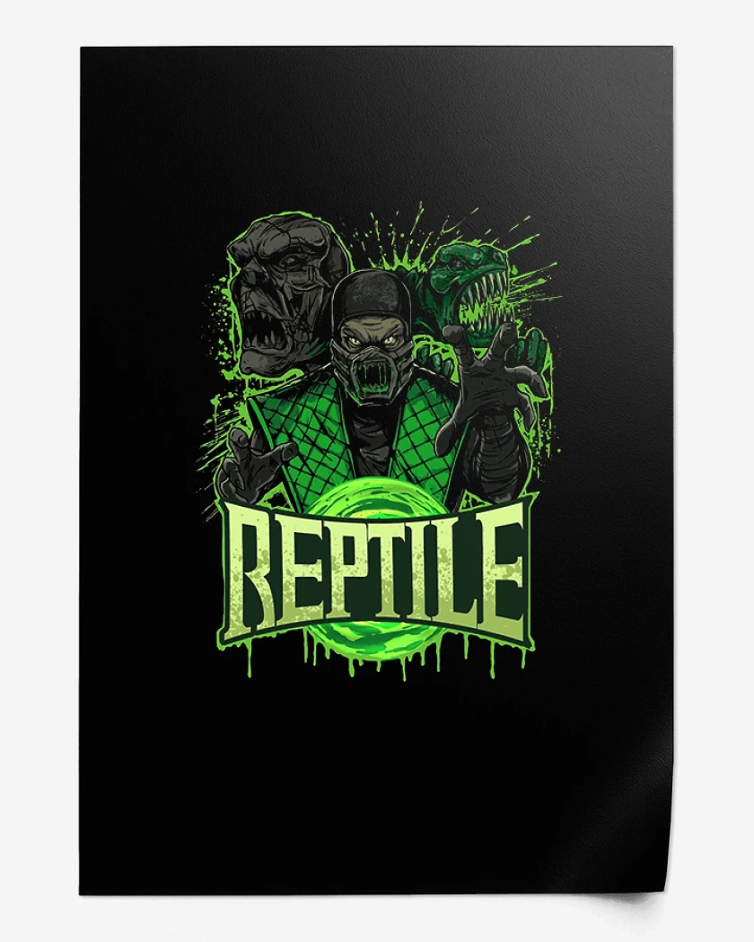 Print El reptil