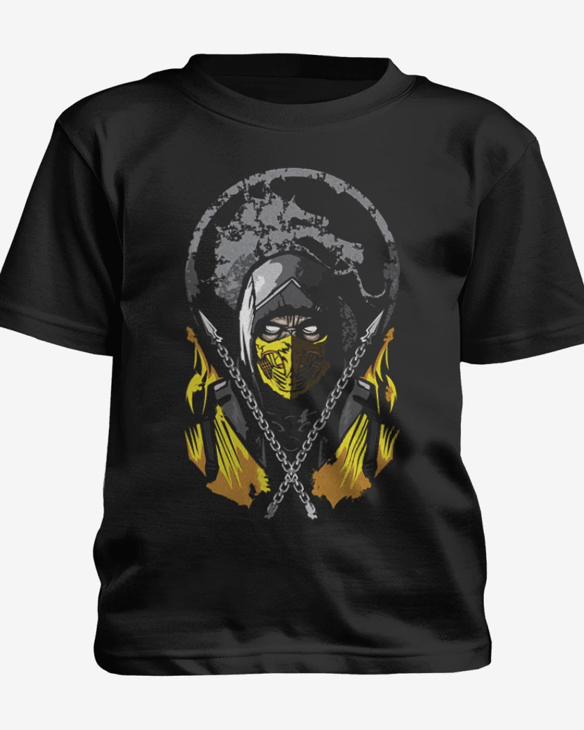 Polera de niño Negro de El escorpion