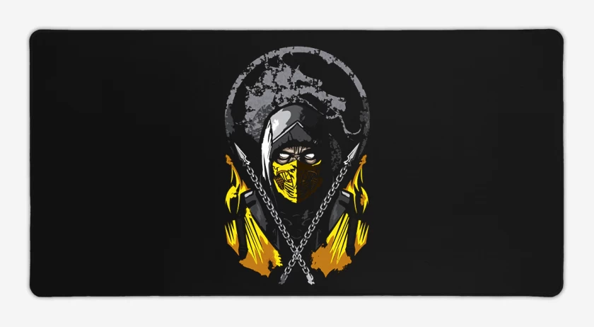 Mouse pad Gamer Negro de El escorpion