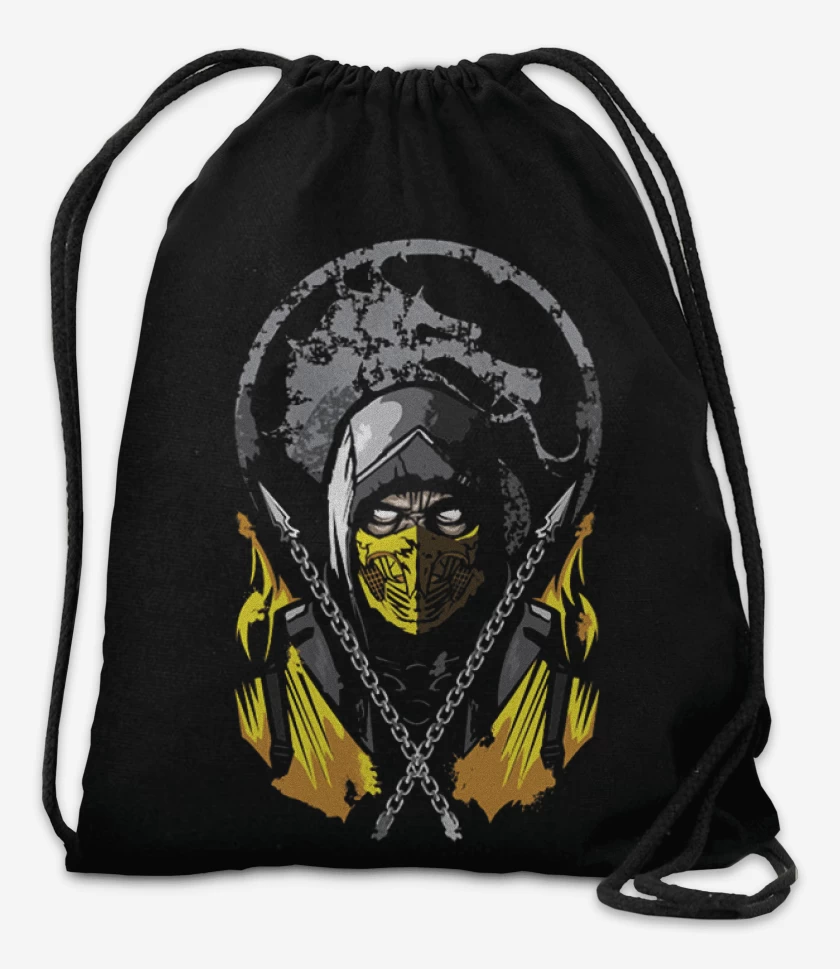 Mochila Negro de El escorpion
