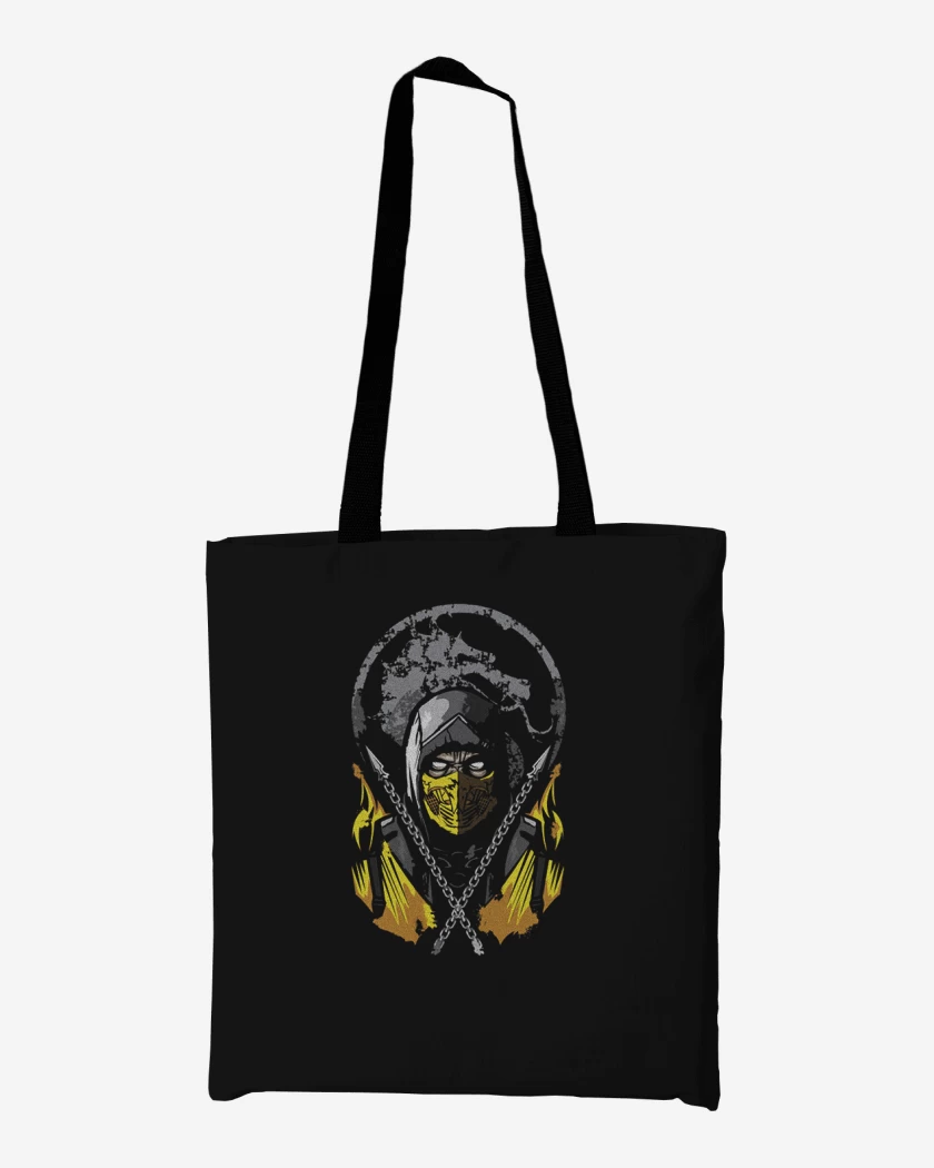 Totebag Negro de El escorpion