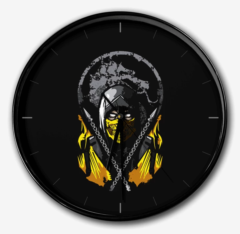 Reloj Negro de El escorpion