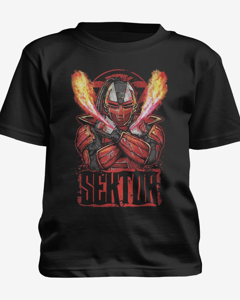 Polera de niño Negro de Sekctor
