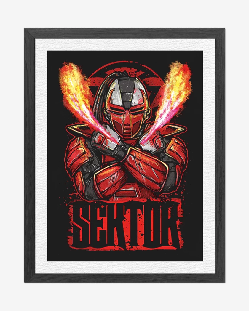 Cuadro decorativo Negro de Sekctor