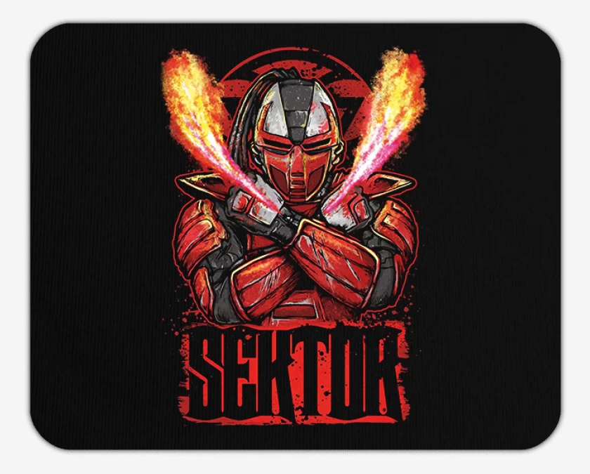 Mousepad Negro de Sekctor