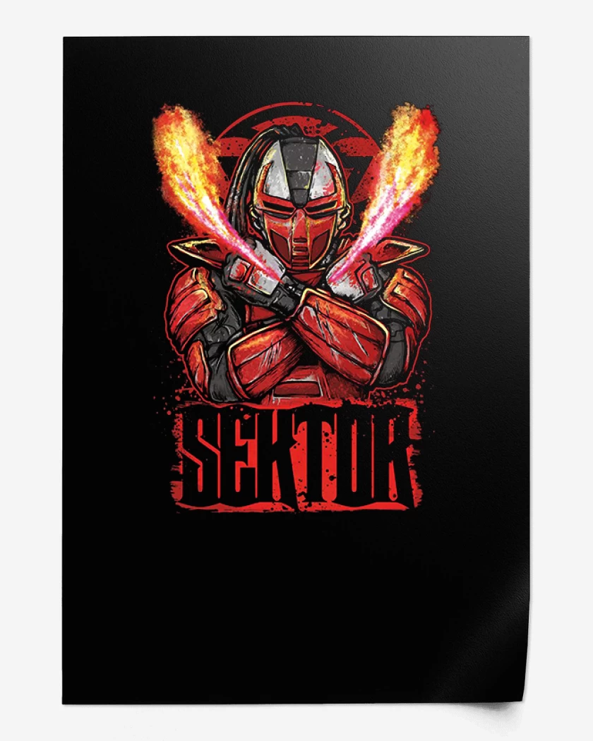 Print Negro de Sekctor
