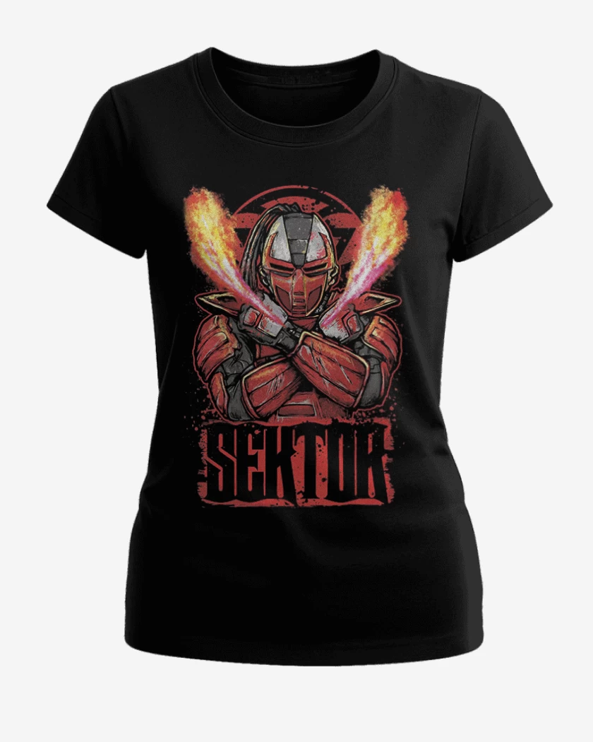 Polera de Mujer Negro de Sekctor