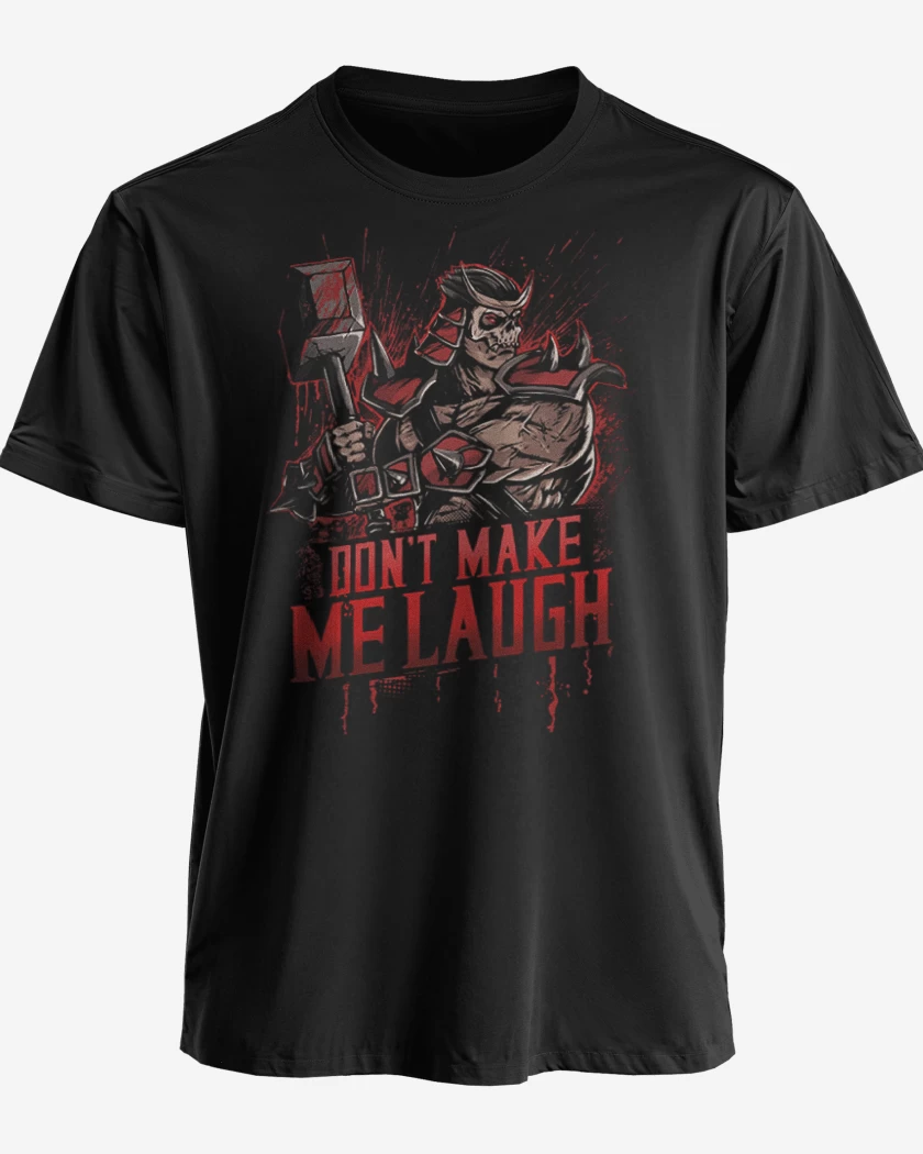 Polera premium Negro de Shao kahn