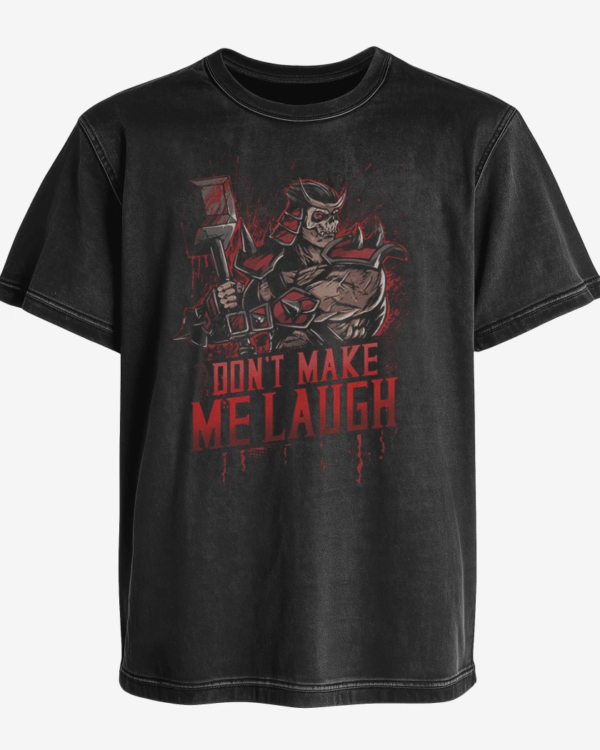 Polera desgastada Shao kahn