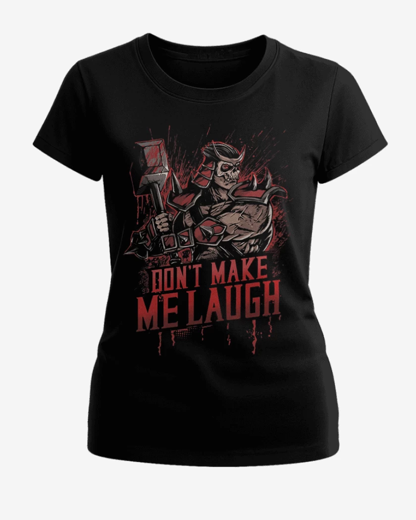 Polera de Mujer Negro de Shao kahn