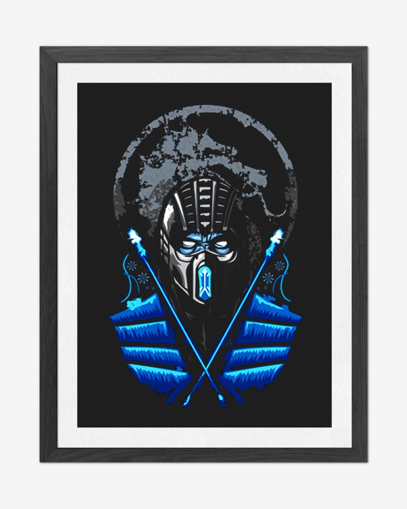 Cuadro decorativo Negro de Sub Zero