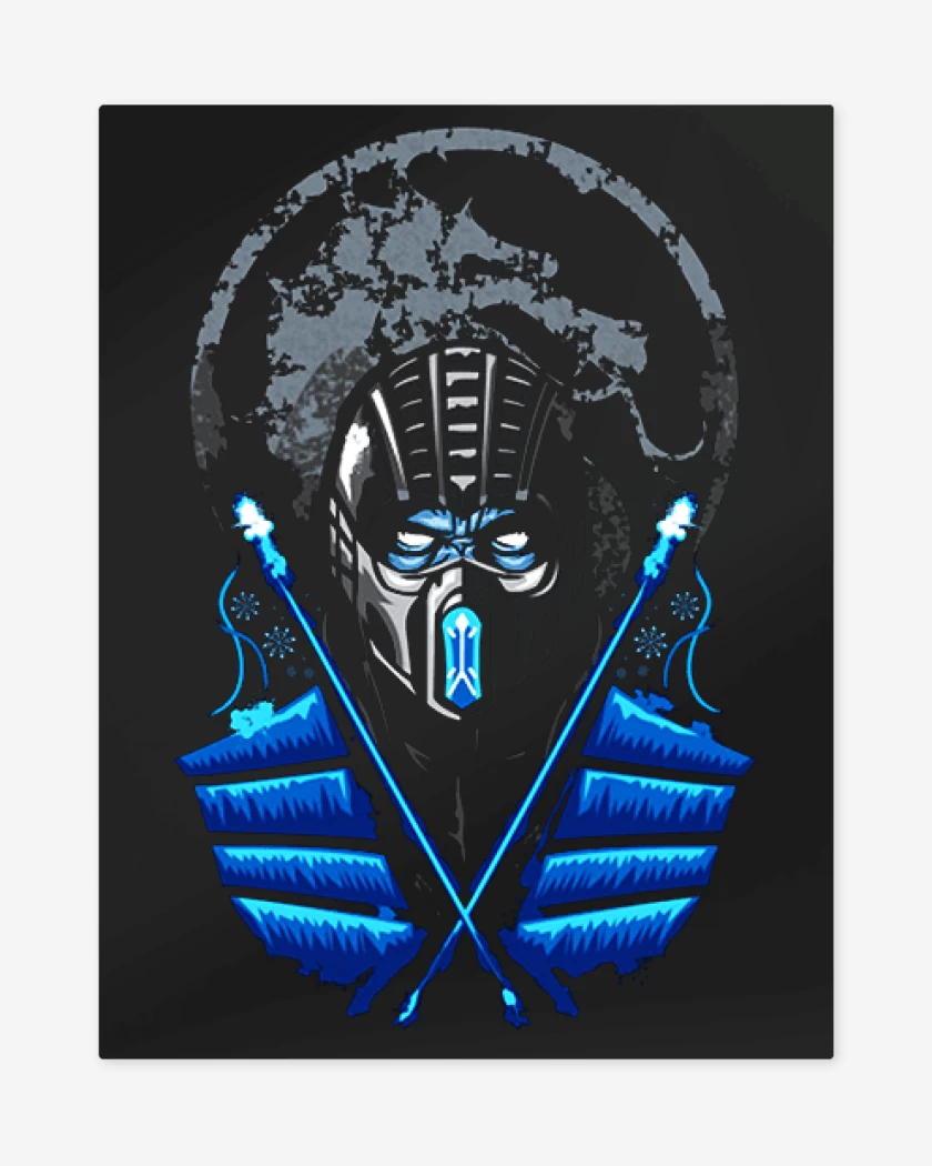 Print metalico Sub Zero