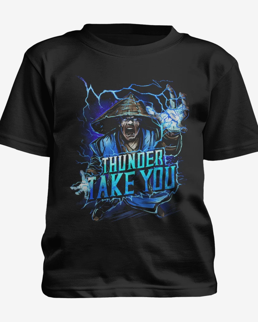 Polera de niño Negro de Thunder take you