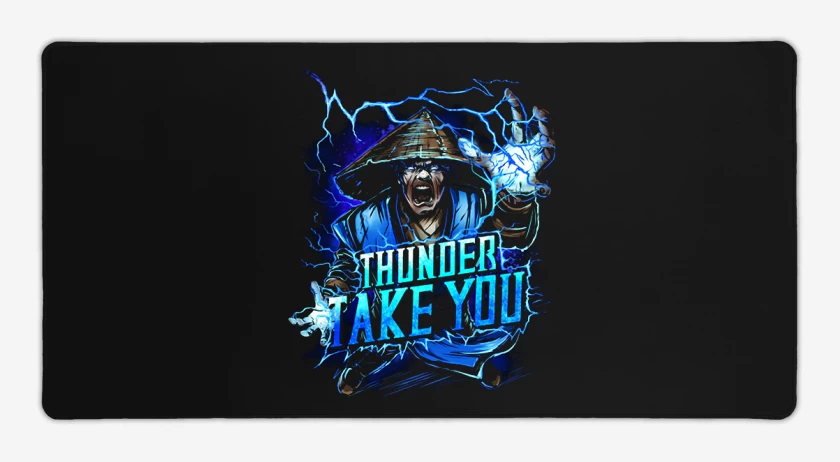 Mouse pad Gamer Negro de Thunder take you