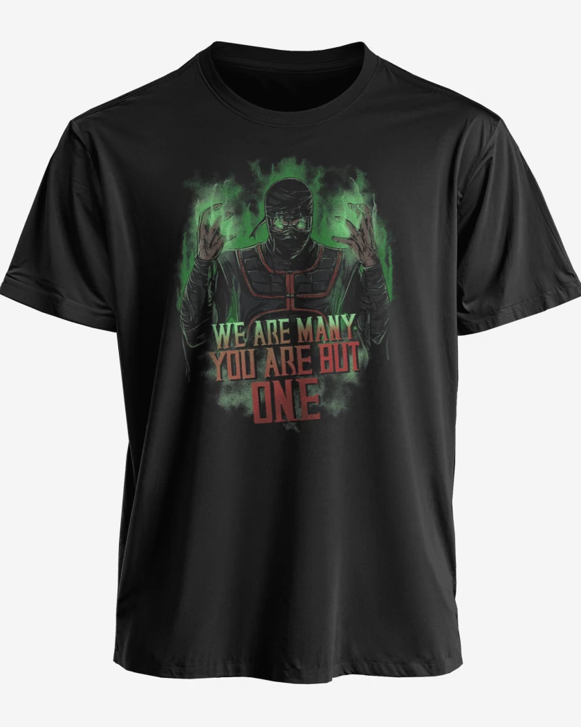 Polera premium Negro de We are many